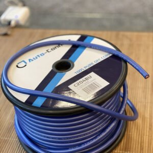 Auto Connect Pure OFC 20 mm² – 4 AWG Car Amplifier Power Cable (100% OFC Copper)