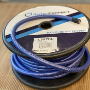 Auto Connect Pure OFC 35 mm² – 2 AWG Car Amplifier Power Cable (100% OFC Copper)