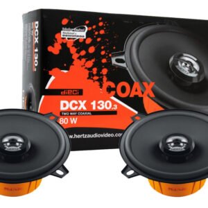 Hertz DCX 130.3 – 5.25″ 2-Way Coaxial Car Speakers | 160W Peak Power