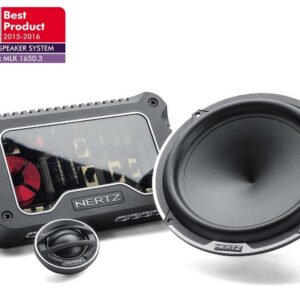 Hertz MLK 1650.3 LEGEND – 6.5″ Mille Legend Component Car Speaker System (150W RMS, 300W Peak, 4Ω)