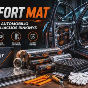 COMFORT MAT Complete Car SoundProofing Kit – Full Vehicle Acoustic Insulation System